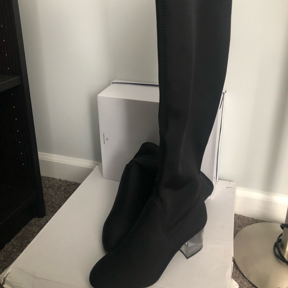 Also boots - worn once